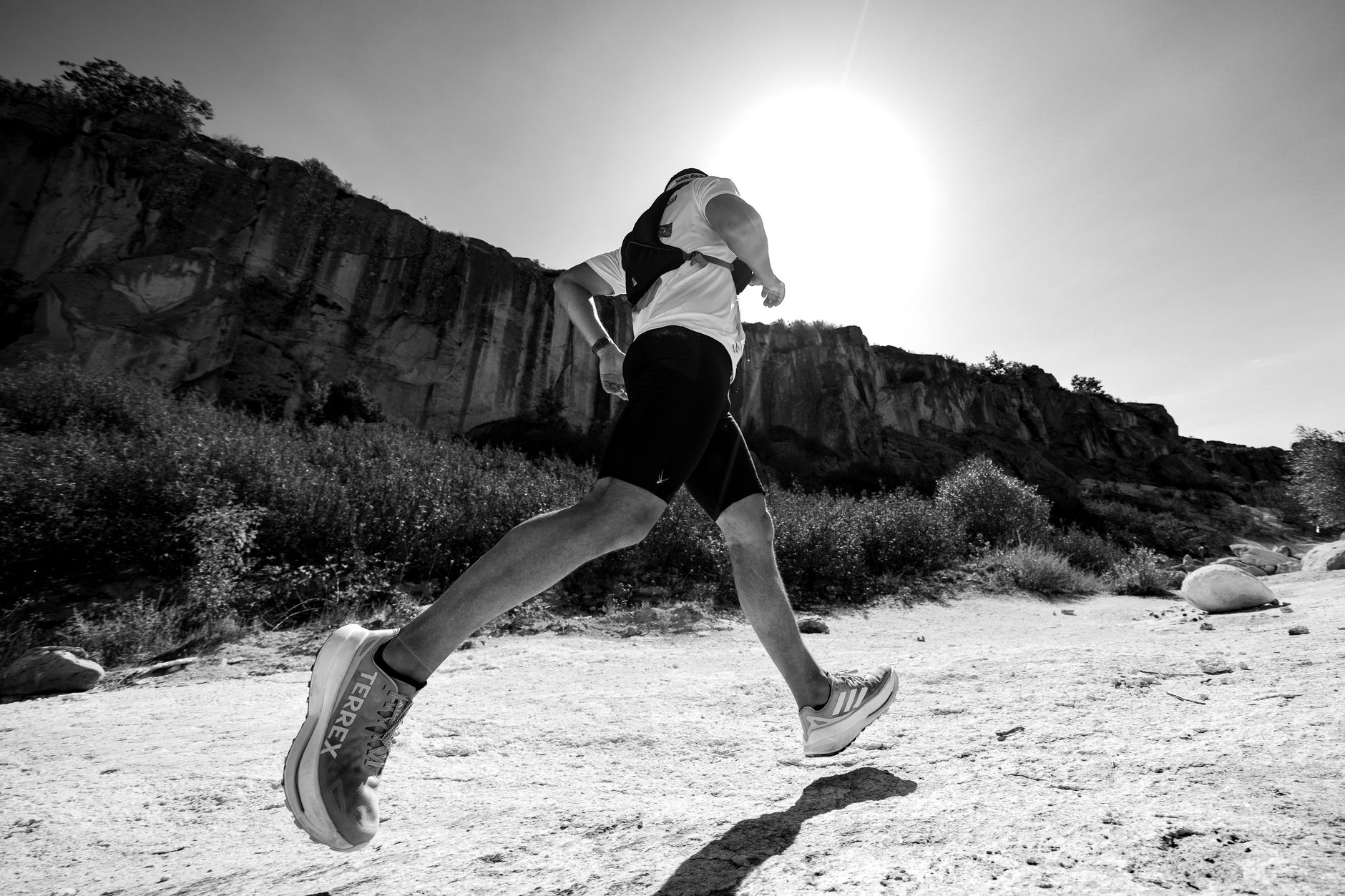 trail running shoe fit testing