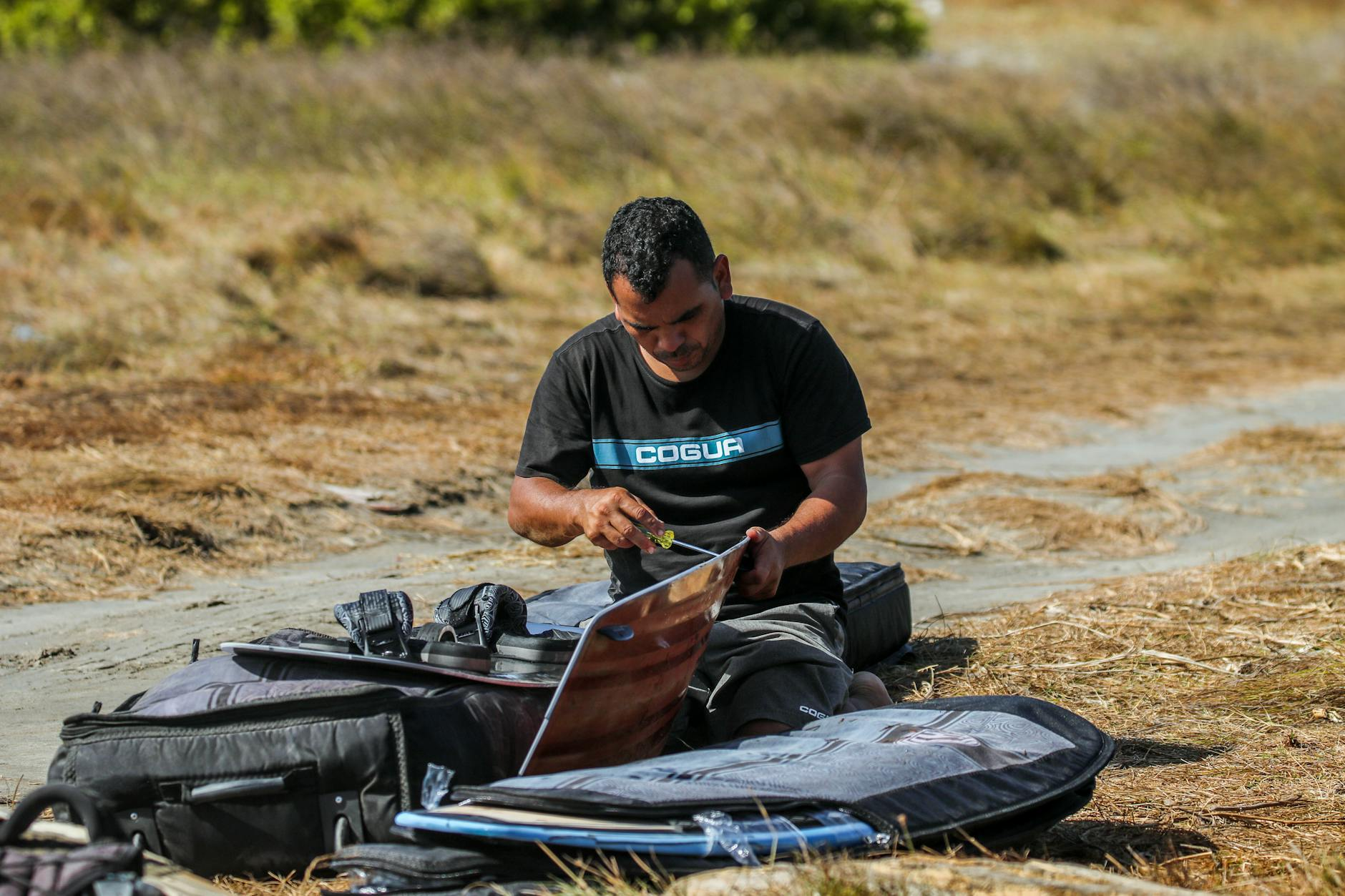 repair sports equipment