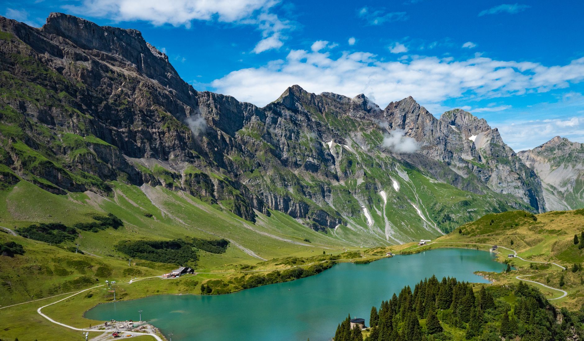 e-bikes swiss alps scenery