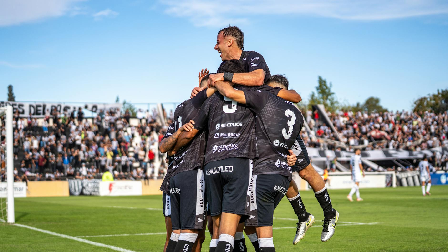 Lugano player celebrating