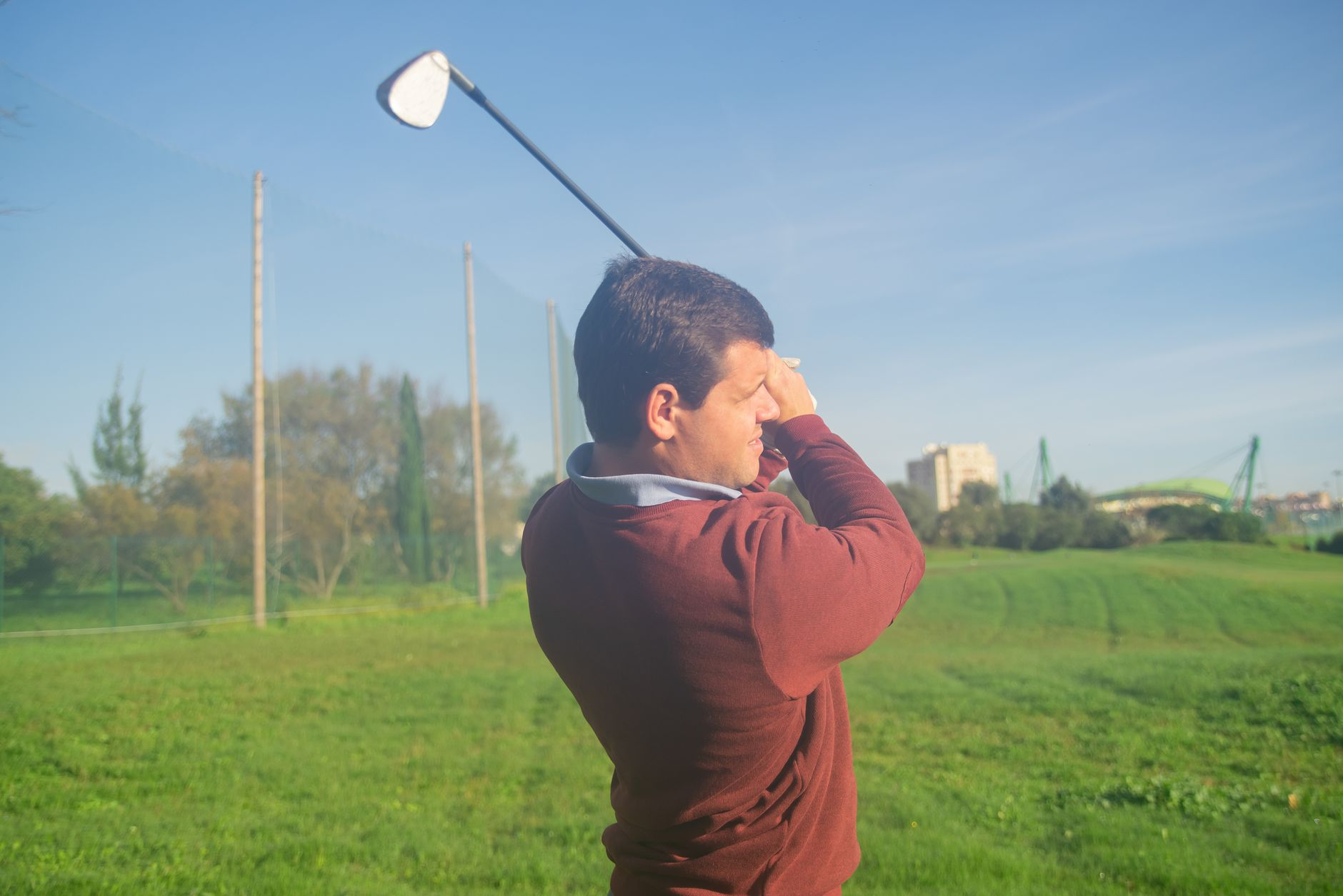 golf swing personal trainer