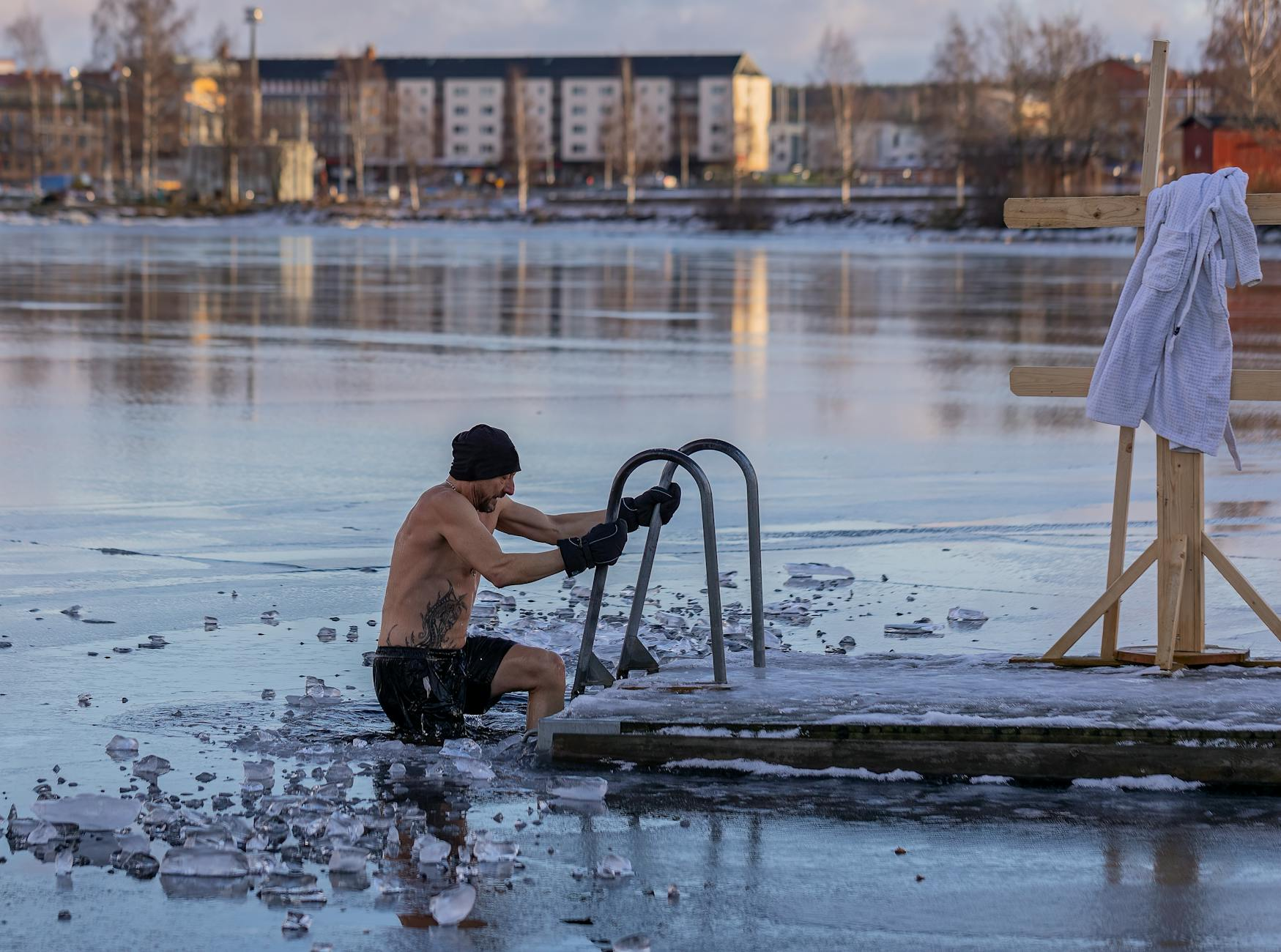 ice bath preparation