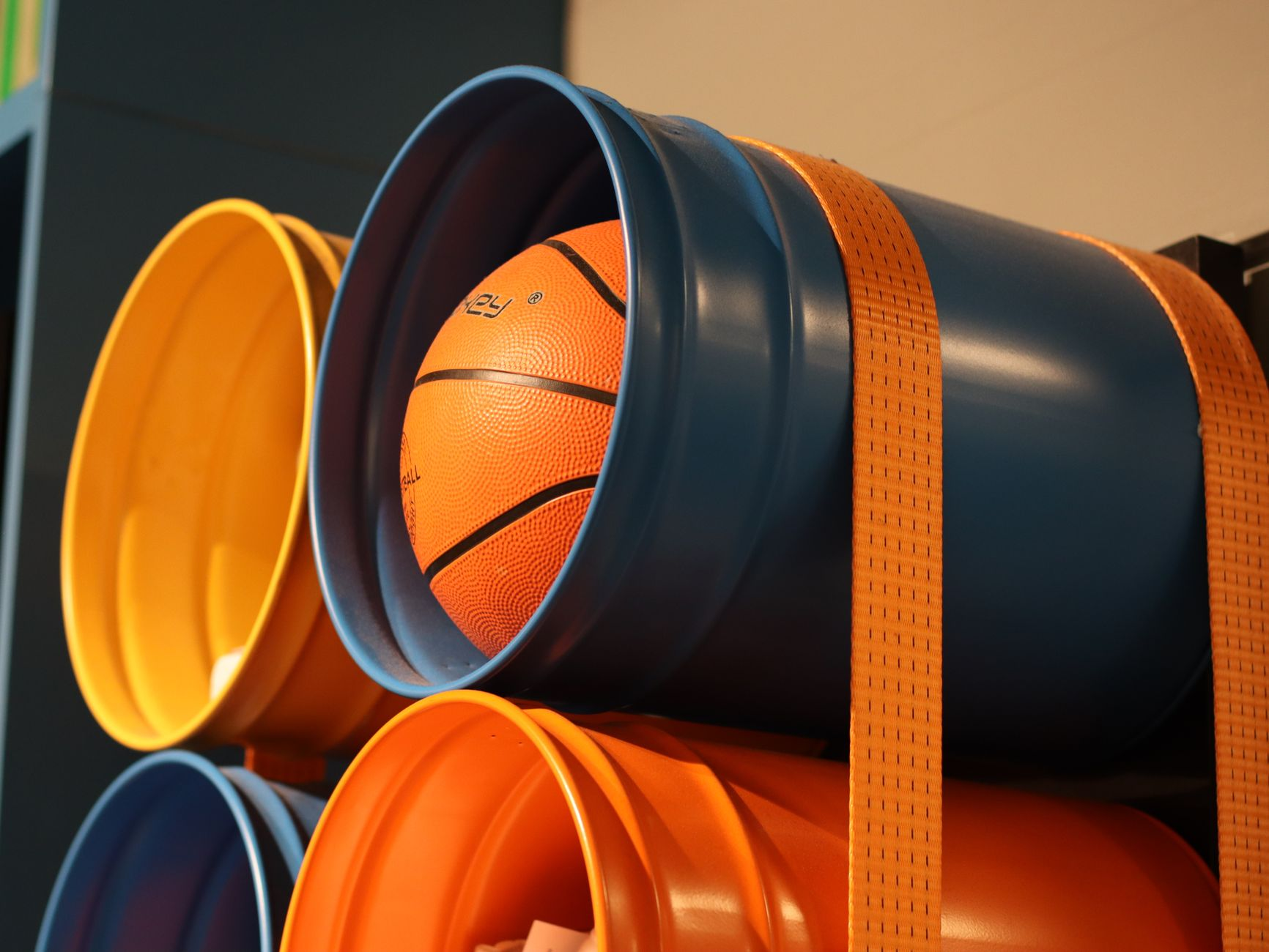 sports equipment storage